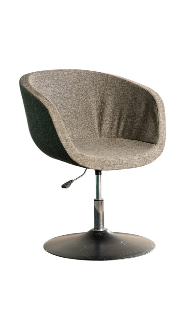 Gri Ofis Sandalyesi - Bekleme Sandalyesi 45x45x40