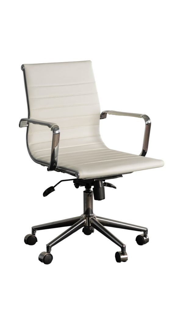 Beyaz Ofis Sandalyesi 50x50x45