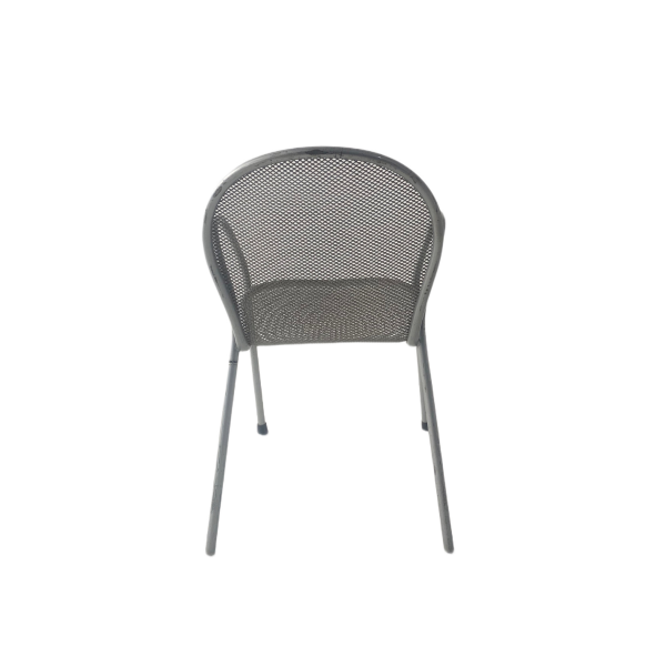 Metal Kollu Dış Mekan Sandalye 40x40x45 - Görsel 3