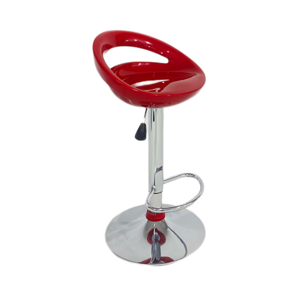 Lüks Kırmızı Bar Taburesi - Bar Sandalyesi 80x40x30 - Görsel 2