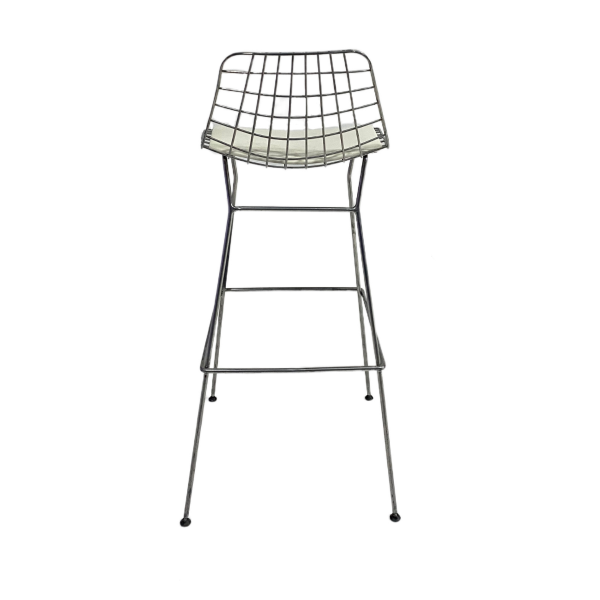 Metal Ayaklı Metal Tel Sandalye – Cafe Sandalyesi 75x35x30 - Görsel 3