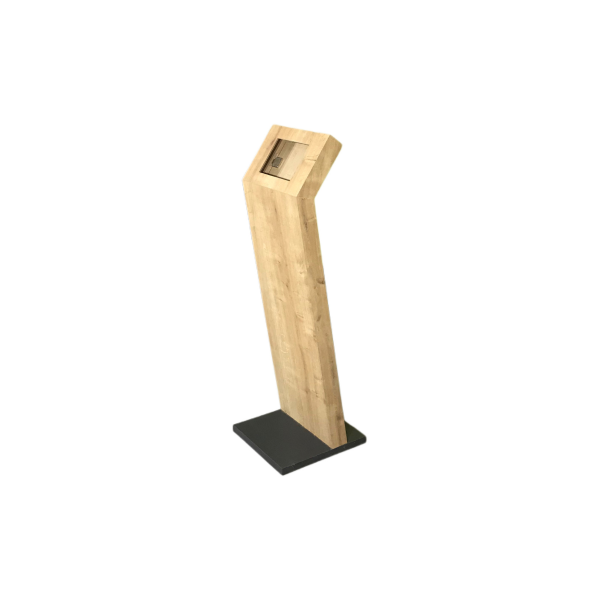 Tablet Tutucu Ayaklı Ahşap Stand - Görsel 3