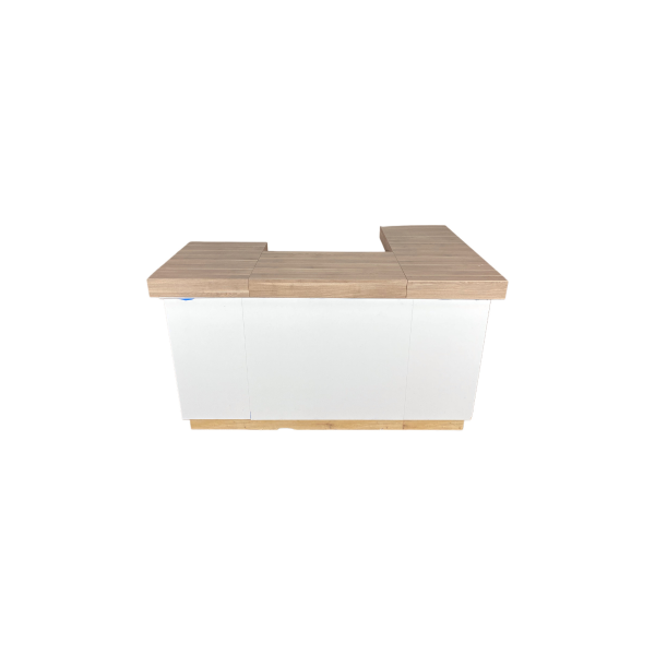 Beyaz Ahşap Bar Desk 100x170x50