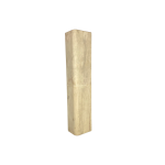 Beyaz Ahşap Dikdörtgen Kaide 250x85x80