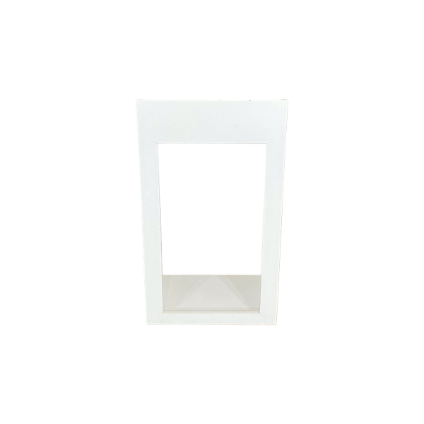 Beyaz Ahşap Plazma Kürsüsü 120x70x50 - Görsel 2