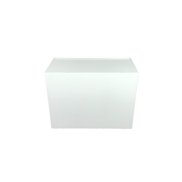 Beyaz Ahşap Kapaklı Desk 60x80x40