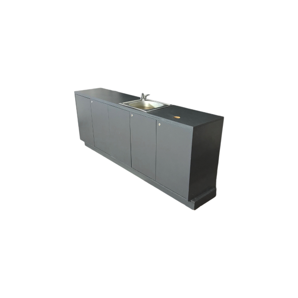 Kapaklı Evyeli Desk 85x220x45 - Görsel 3