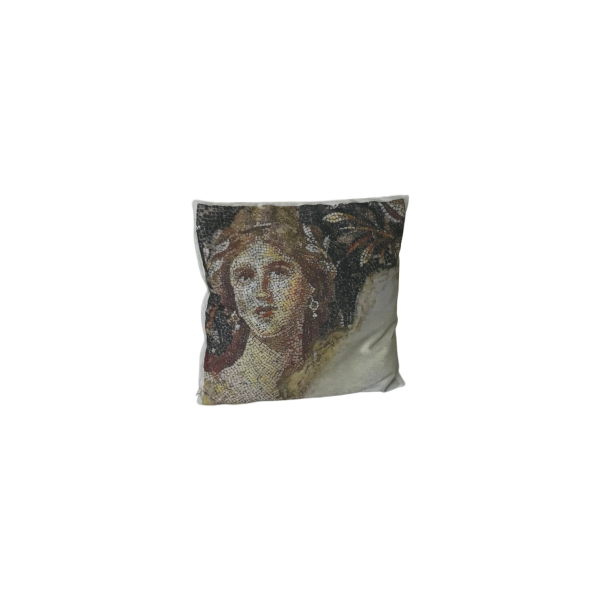 Dekoratif Desenli Çift Tarafı Baskılı Gizli Fermuarlı Yastık Kırlent Kılıfı 35×35 - Görsel 2
