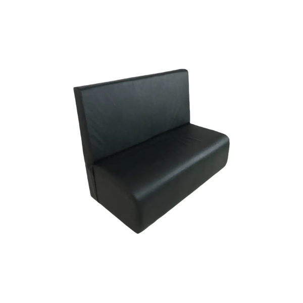 Siyah Deri Cafe Koltuğu 35x130x50 - Görsel 2