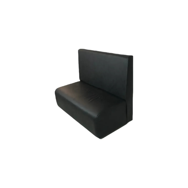 Siyah Deri Cafe Koltuğu 35x130x50 - Görsel 3