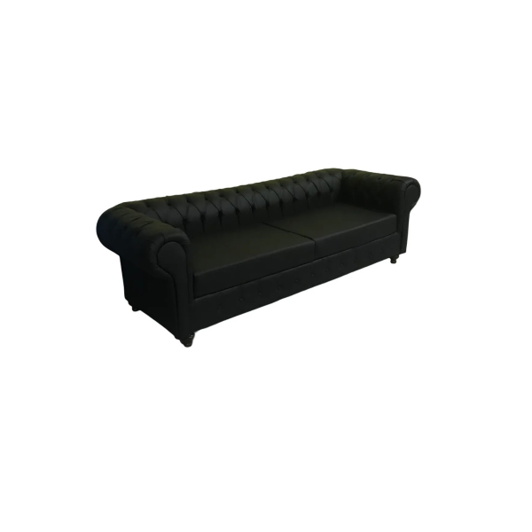 Deri Chester Koltuk 41x175x85 - Görsel 2