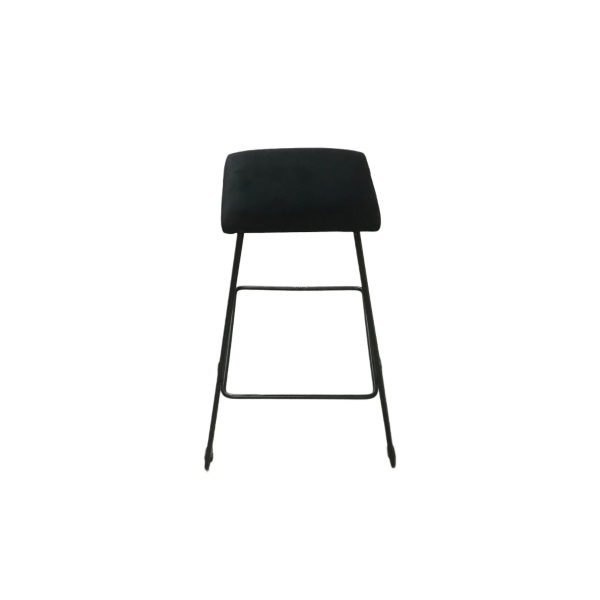 Metal Ayaklı Kumaş Bistro Sandalye 75x32x32 - Görsel 3