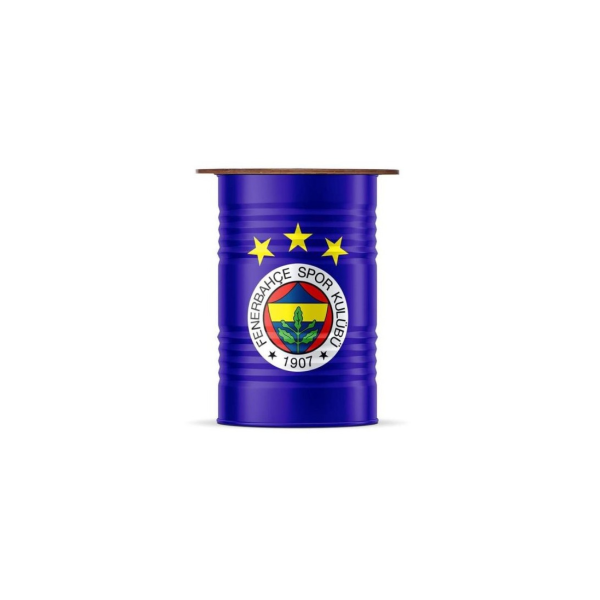 Taraftar Logolu Özel Varil Masa 90x60
