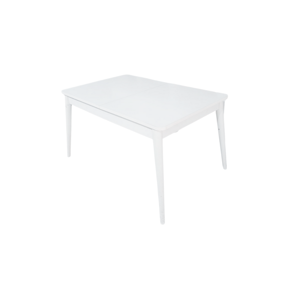 Ahşap Açılır Kapanır Beyaz Masa 90 x 175 x 78